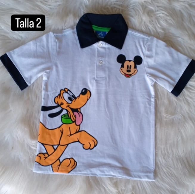 Camisetas formales y semiformales para niños