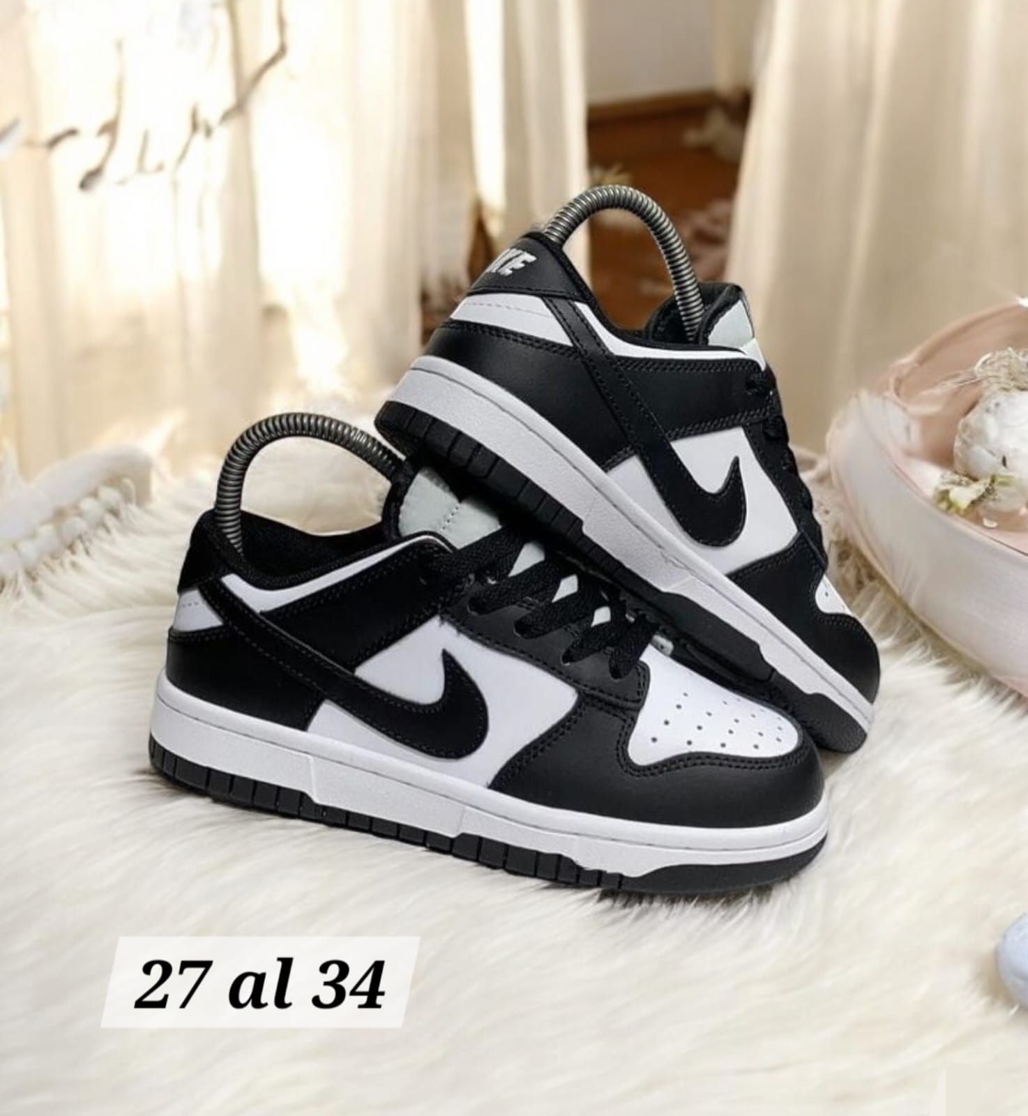 Tenis nike dunk low para niños
