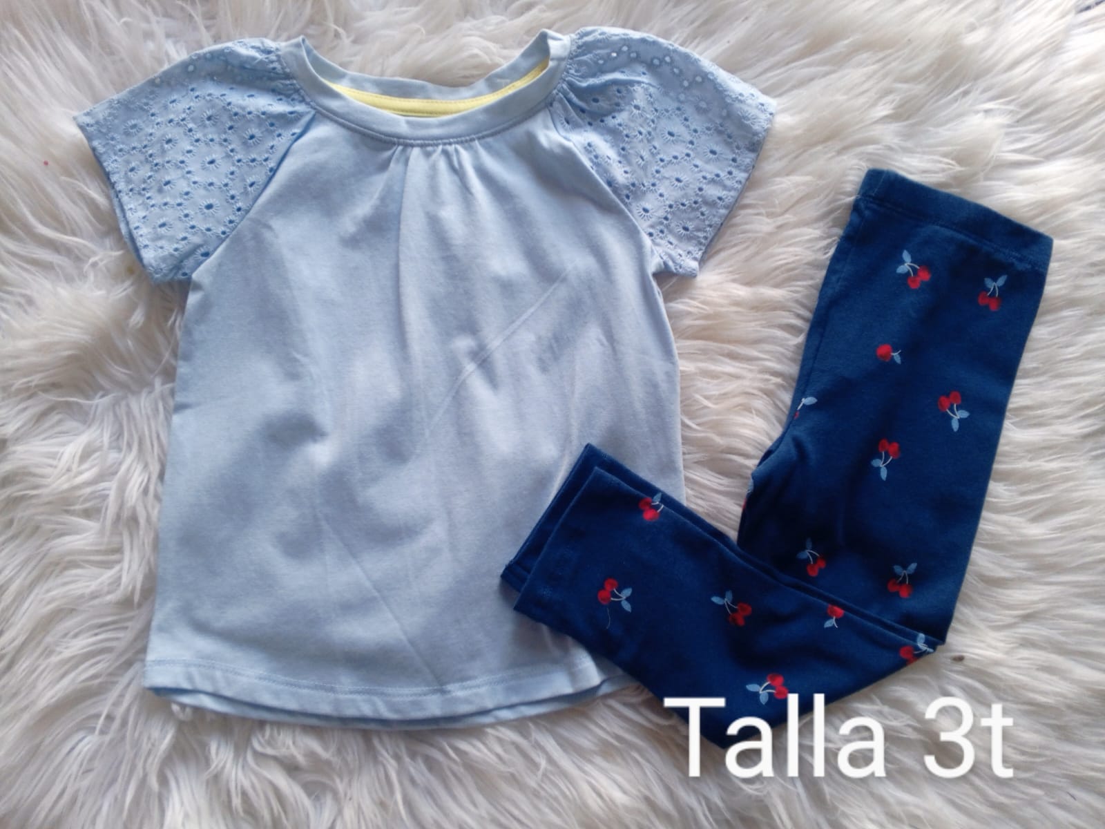 Conjuntos leggins y camiseta para niñas